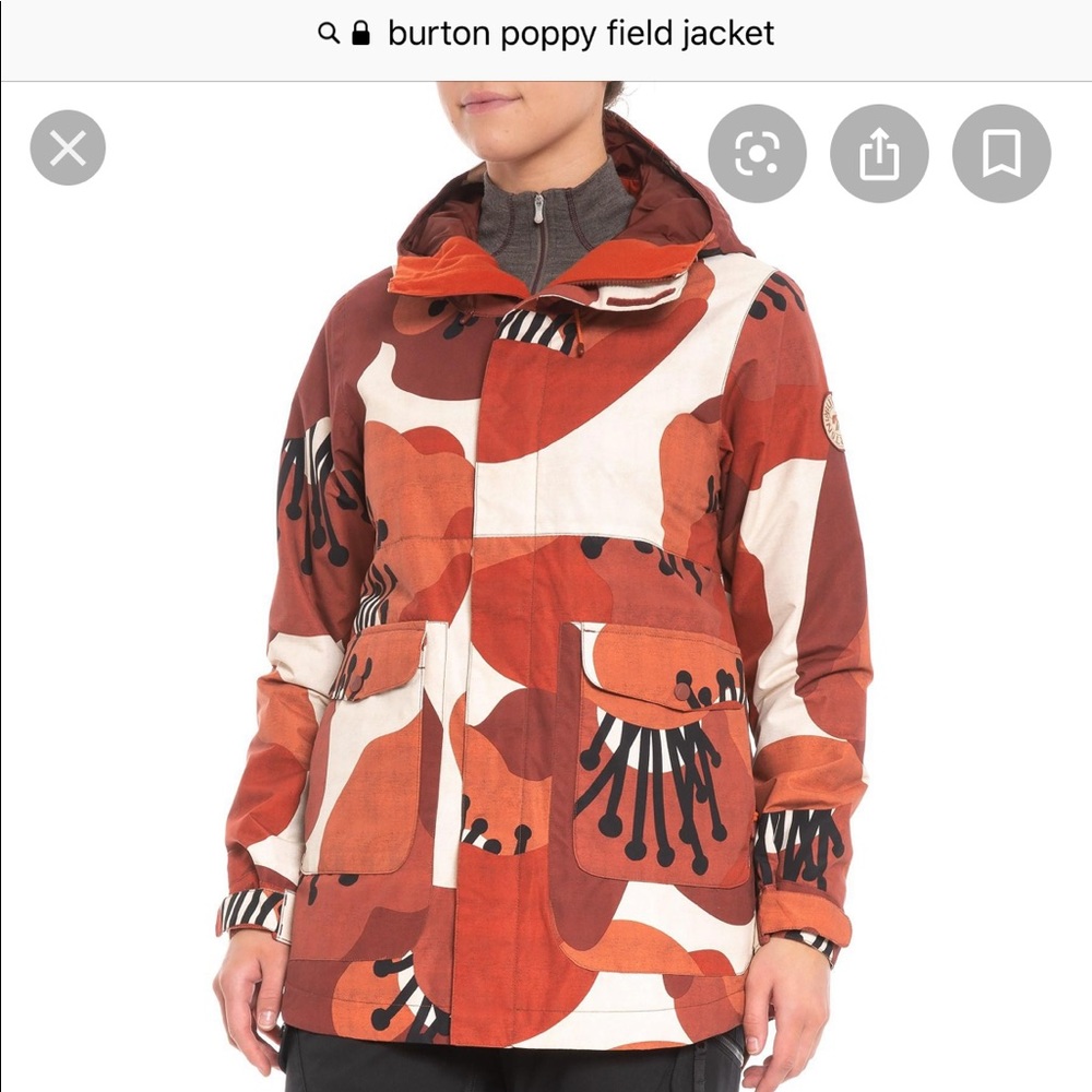 ISO Do Not Buy. Burton Poppy Field Jacket.
